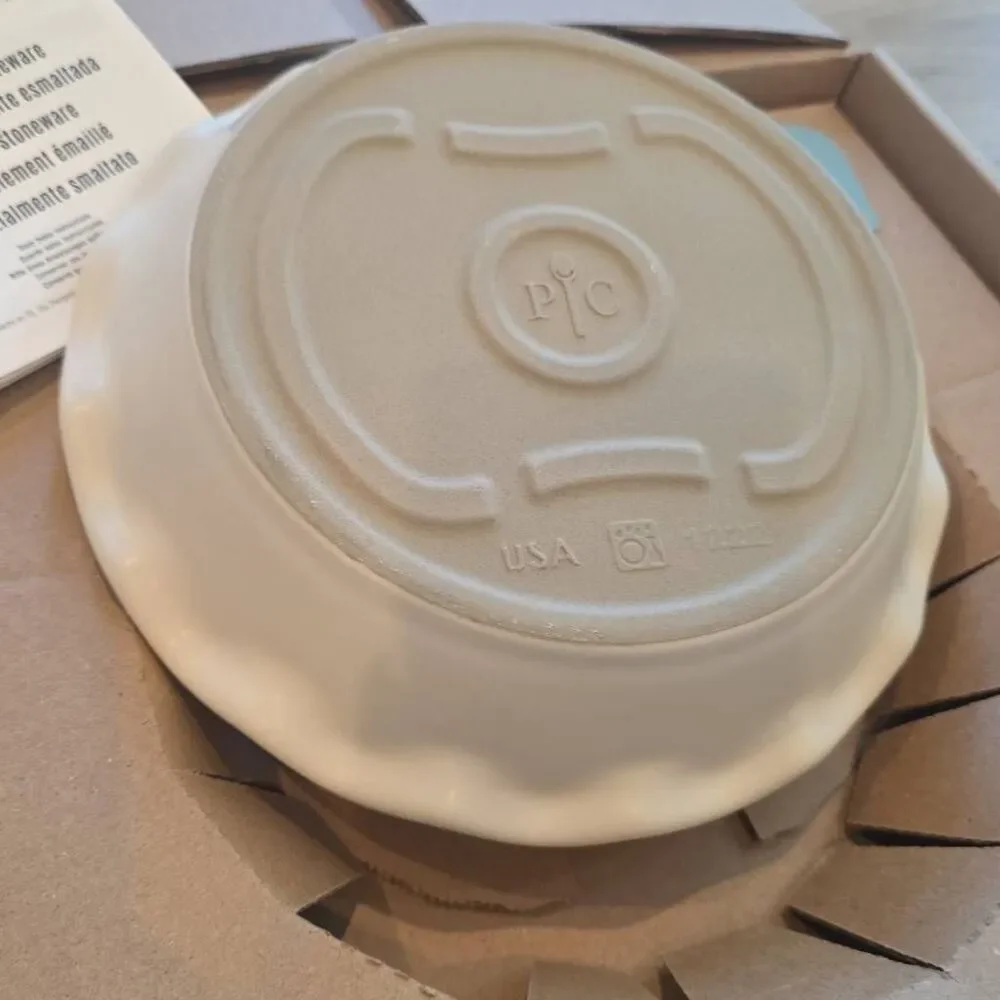 Pampered Chef Stone Pie Plate #100738 – 9